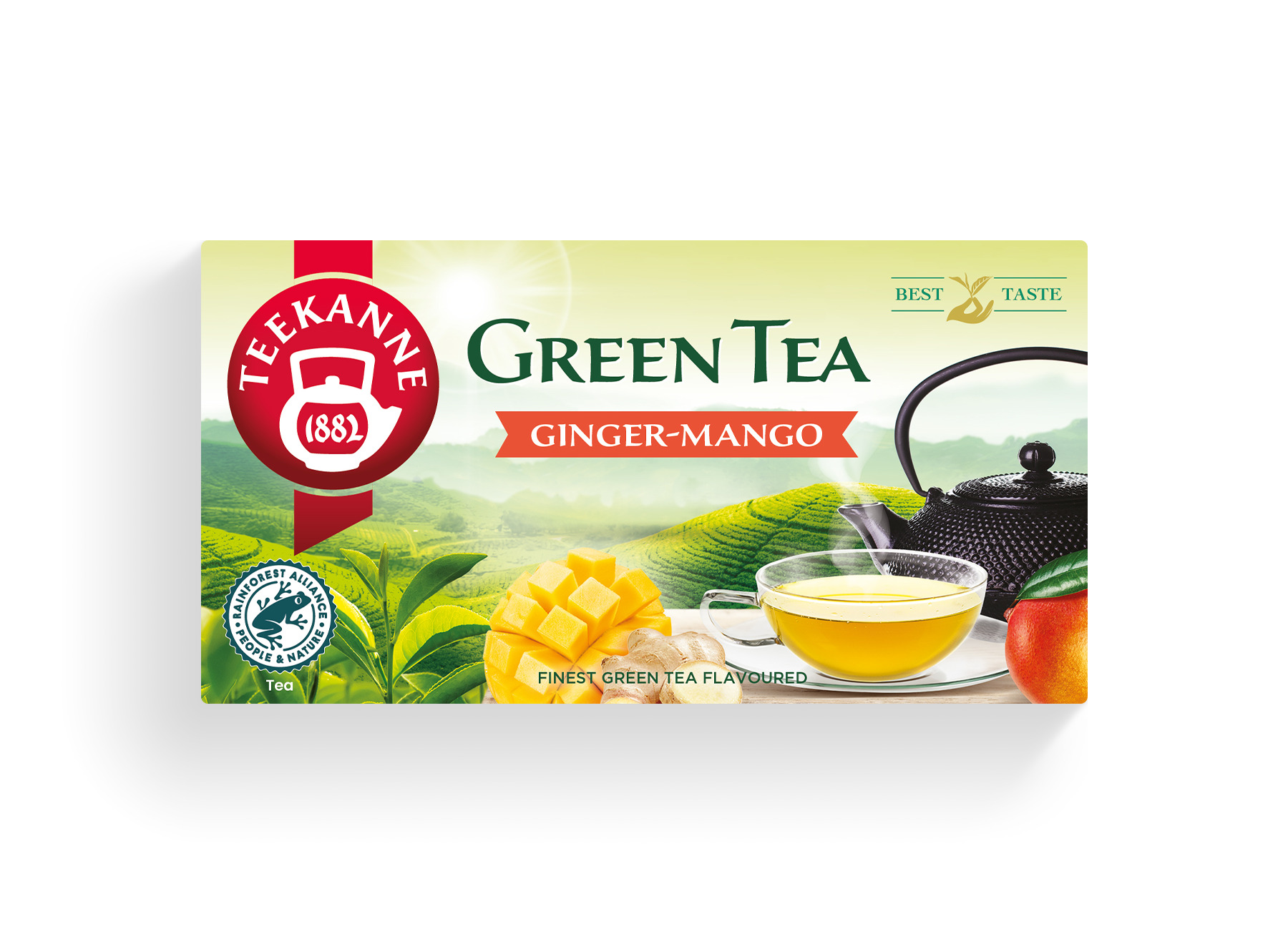 Green Tea Ginger-Mango