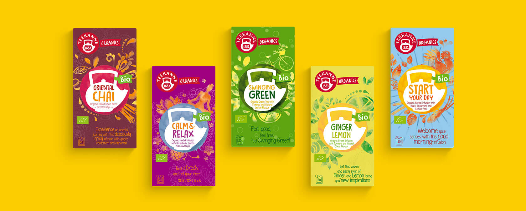 TEEKANNE Organic Mixed Sice Blend Oriental Style